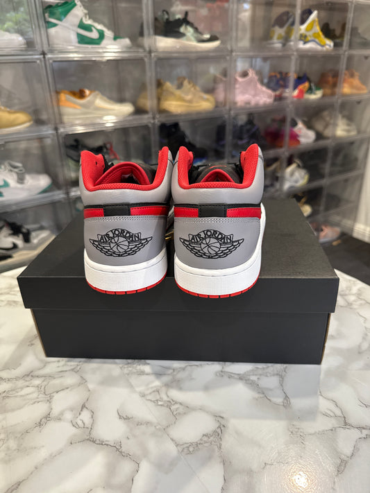 Air Jordan 1 Low 'Cement Fire Red'