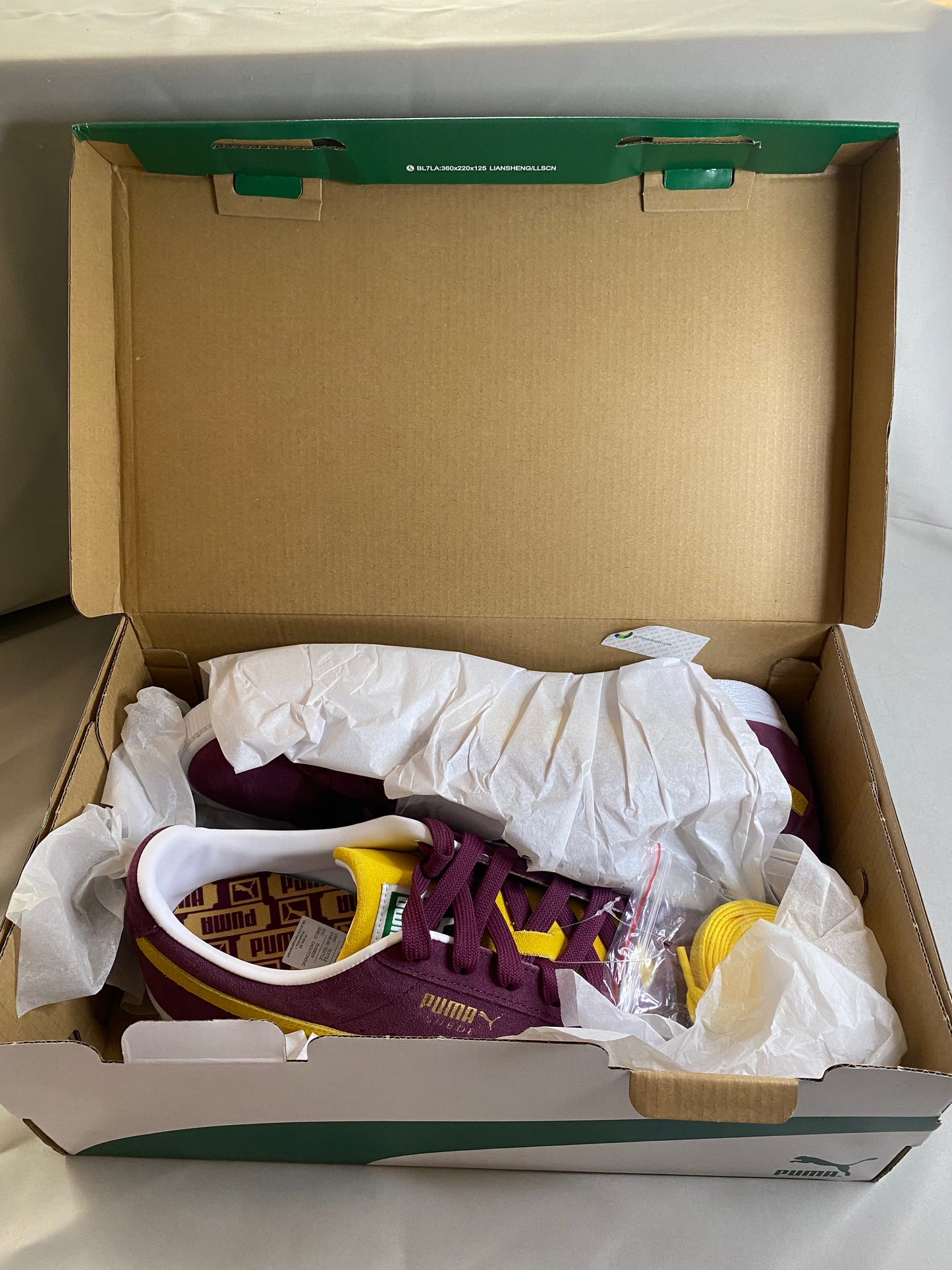 Suede Classic XXI 'Grape Wine Dandelion'