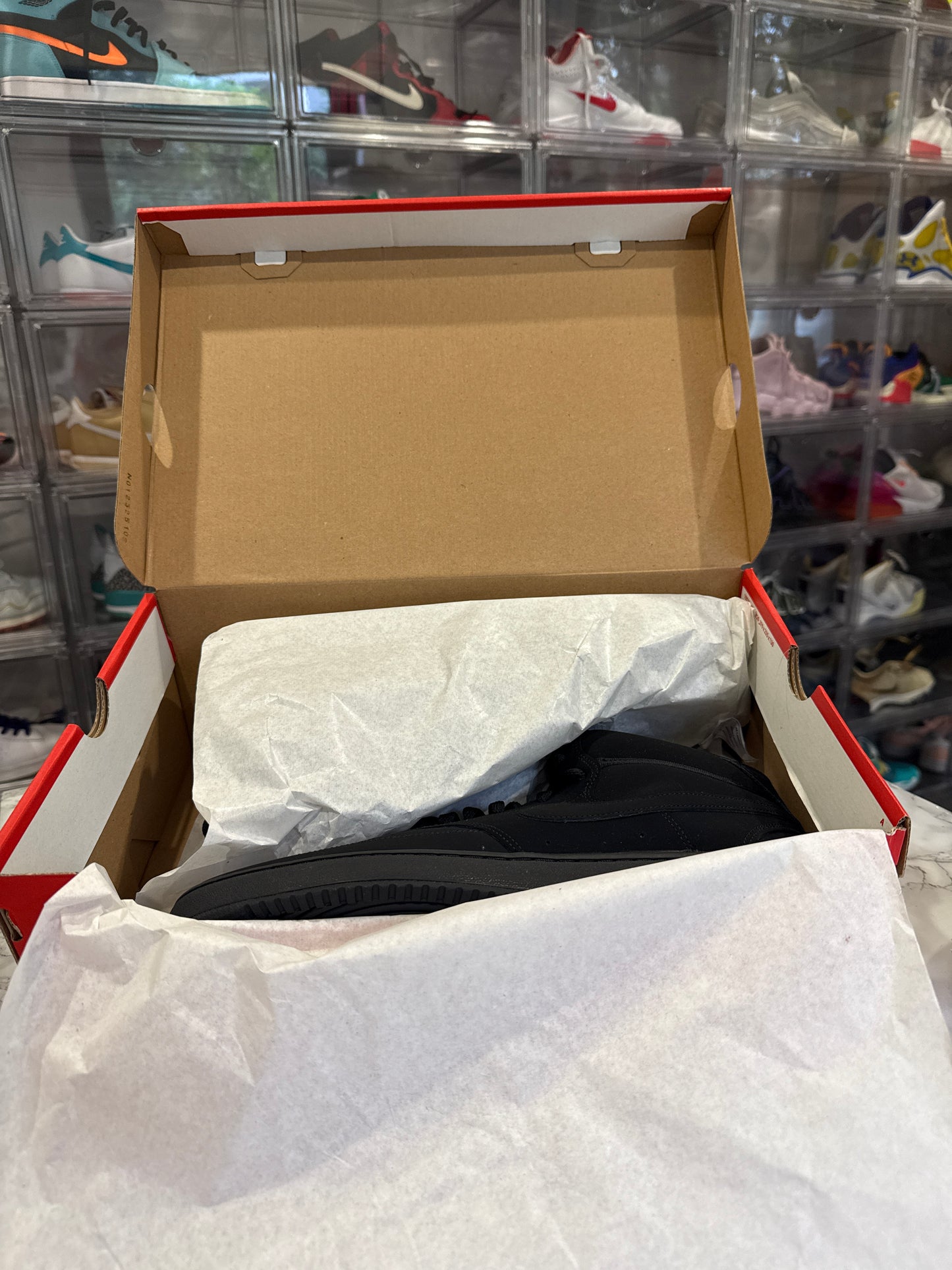 Court Vision Mid 'Triple Black'