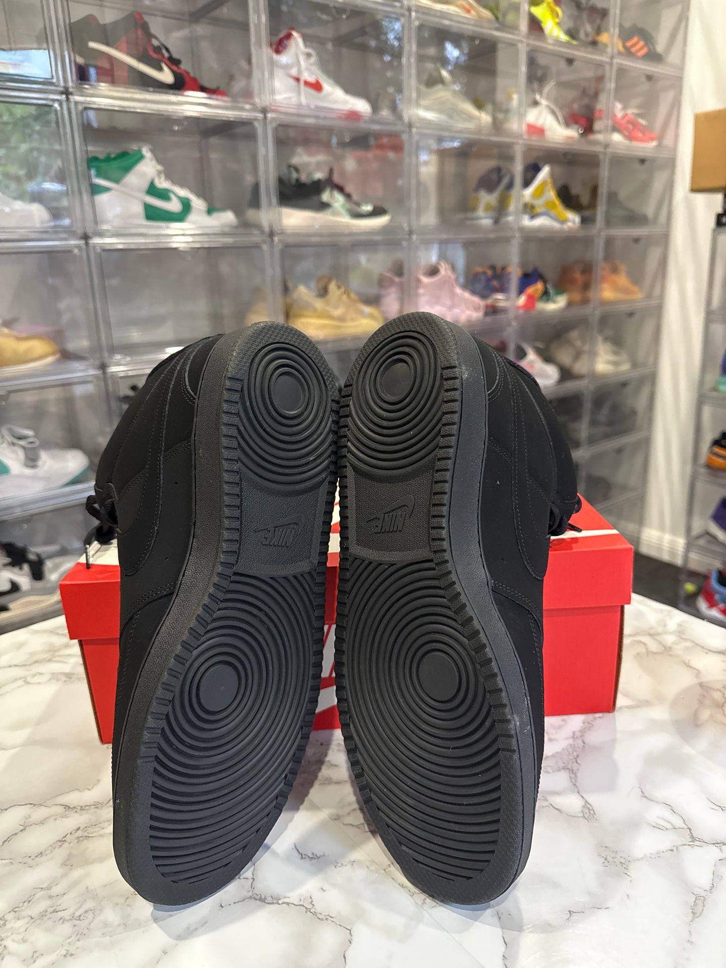 Court Vision Mid 'Triple Black'