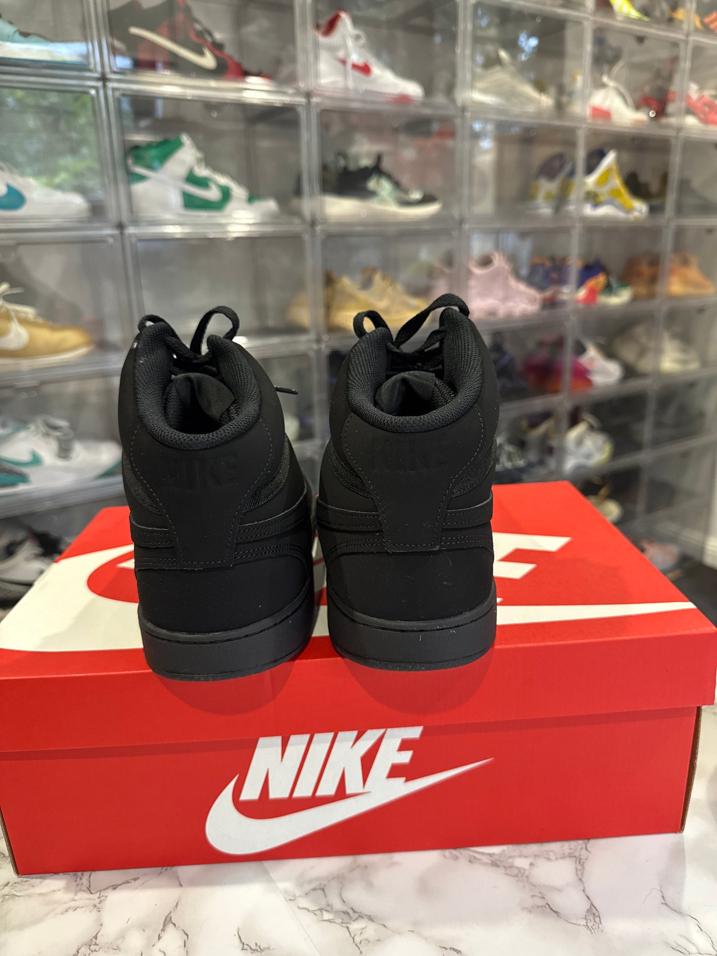 Court Vision Mid 'Triple Black'