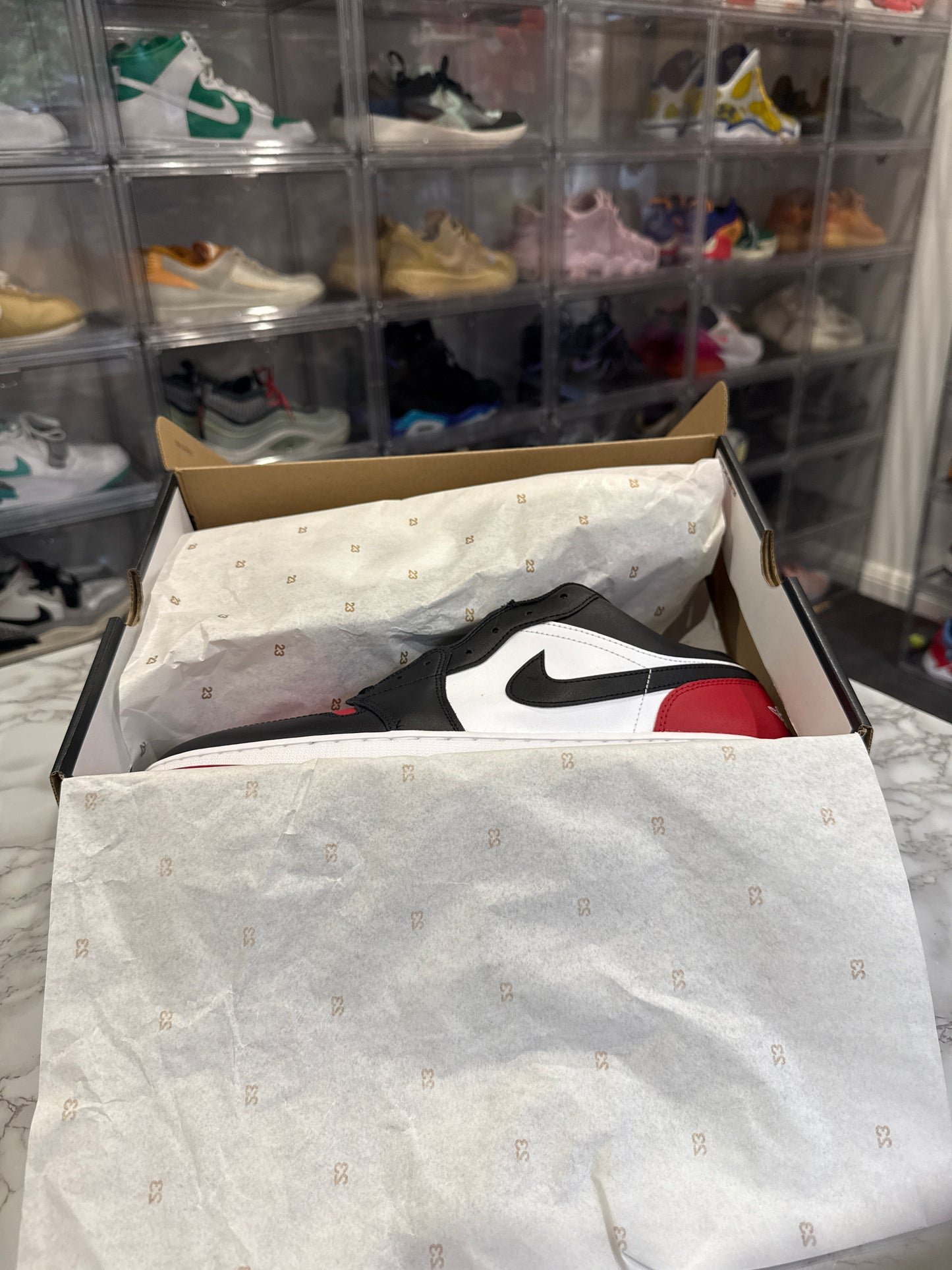 Air Jordan 1 Low 'Bred Toe'