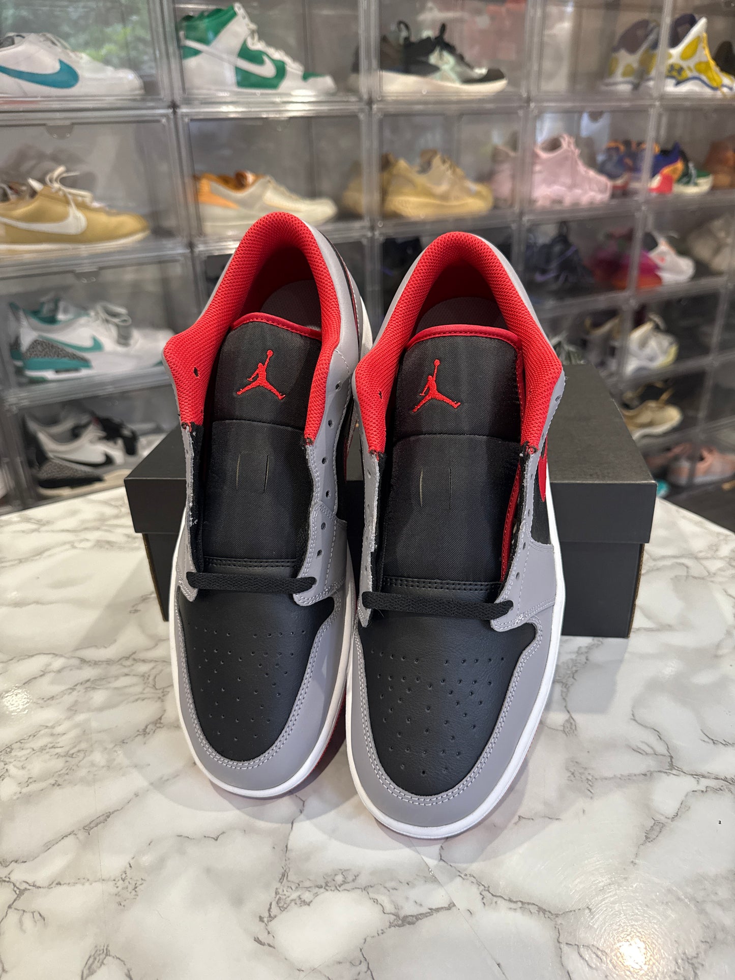 Air Jordan 1 Low 'Cement Fire Red'