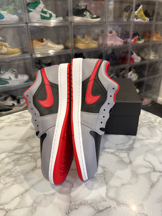Air Jordan 1 Low 'Cement Fire Red'