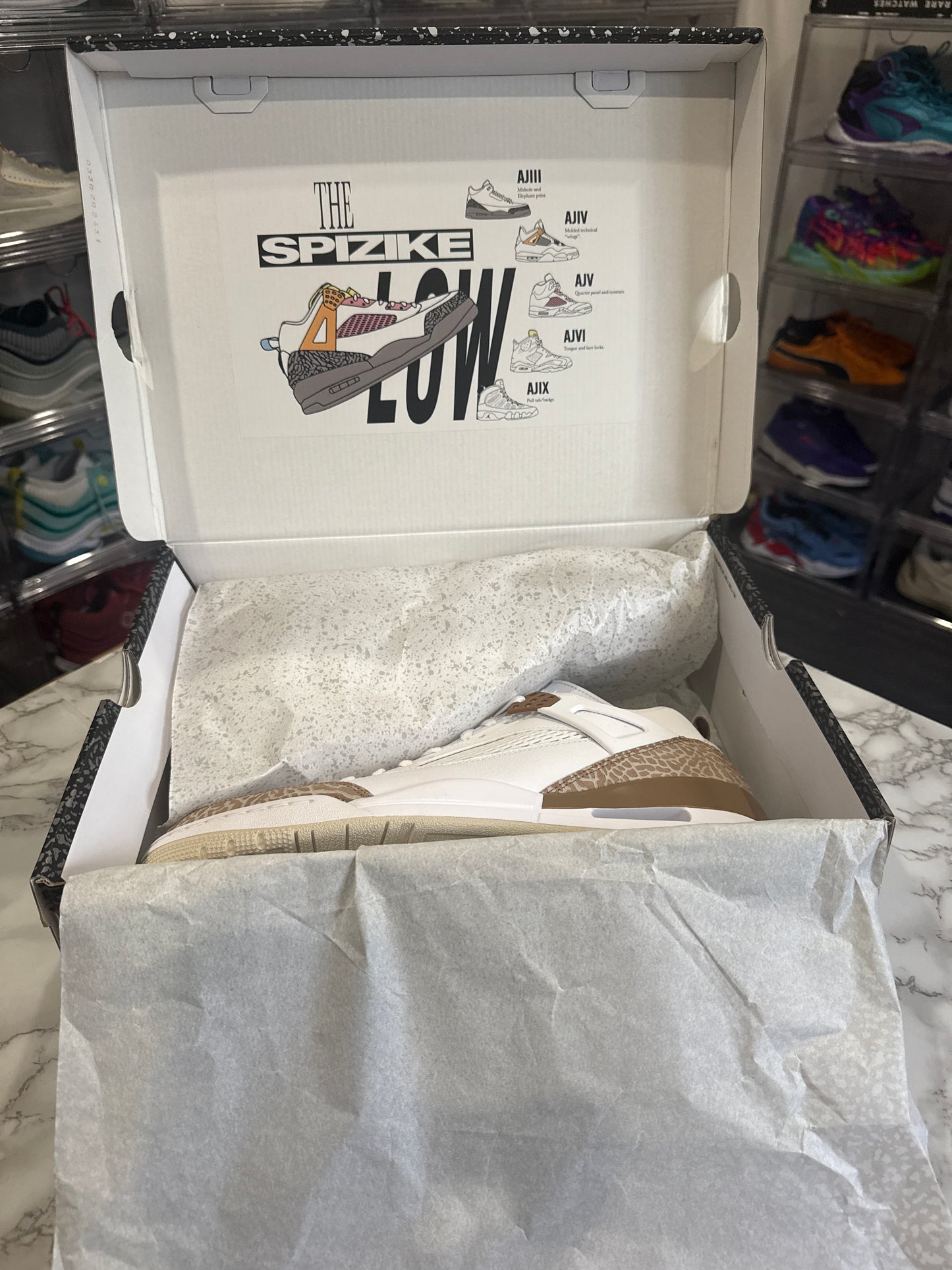 Air Jordan Spizike Low ' Archaeo Brown'